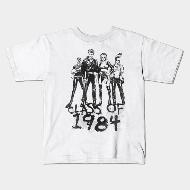 Class of 1984 Cult Classic Movie Kids T-Shirt by darklordpug